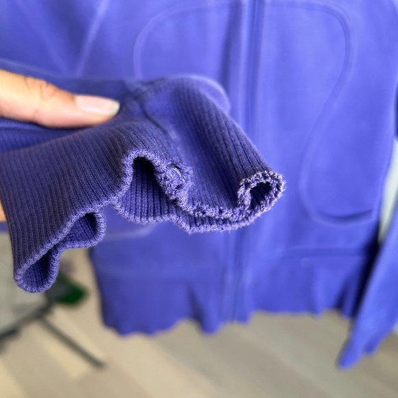 Lululemon Purple Scuba Full Zip Hoodie - small - Picture 3 of 6